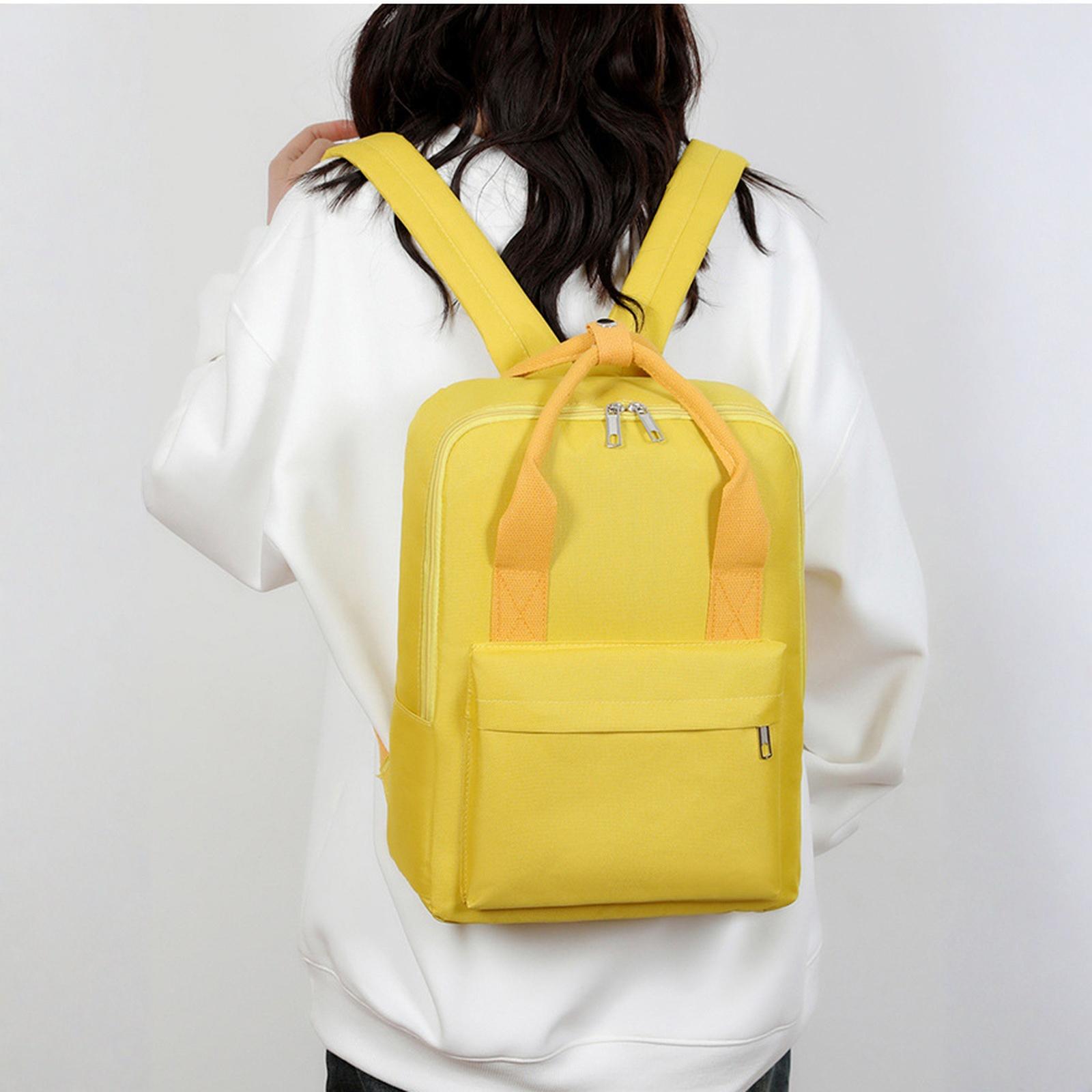 

Fashion Backpack For Women Men Sport Travel Hiking Outdoor Laptop School College Daypack Waterproof Lightweight One Size жёлтый