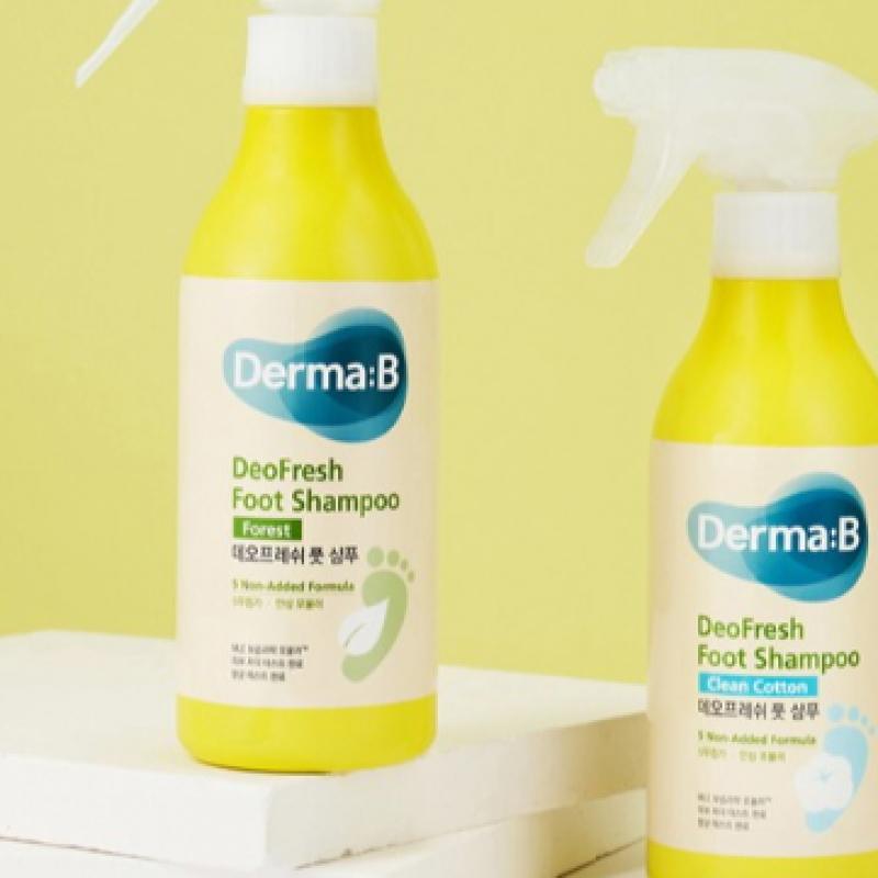 Derma B Deo Fresh Foot Shampoo Clean Cotton 400ml