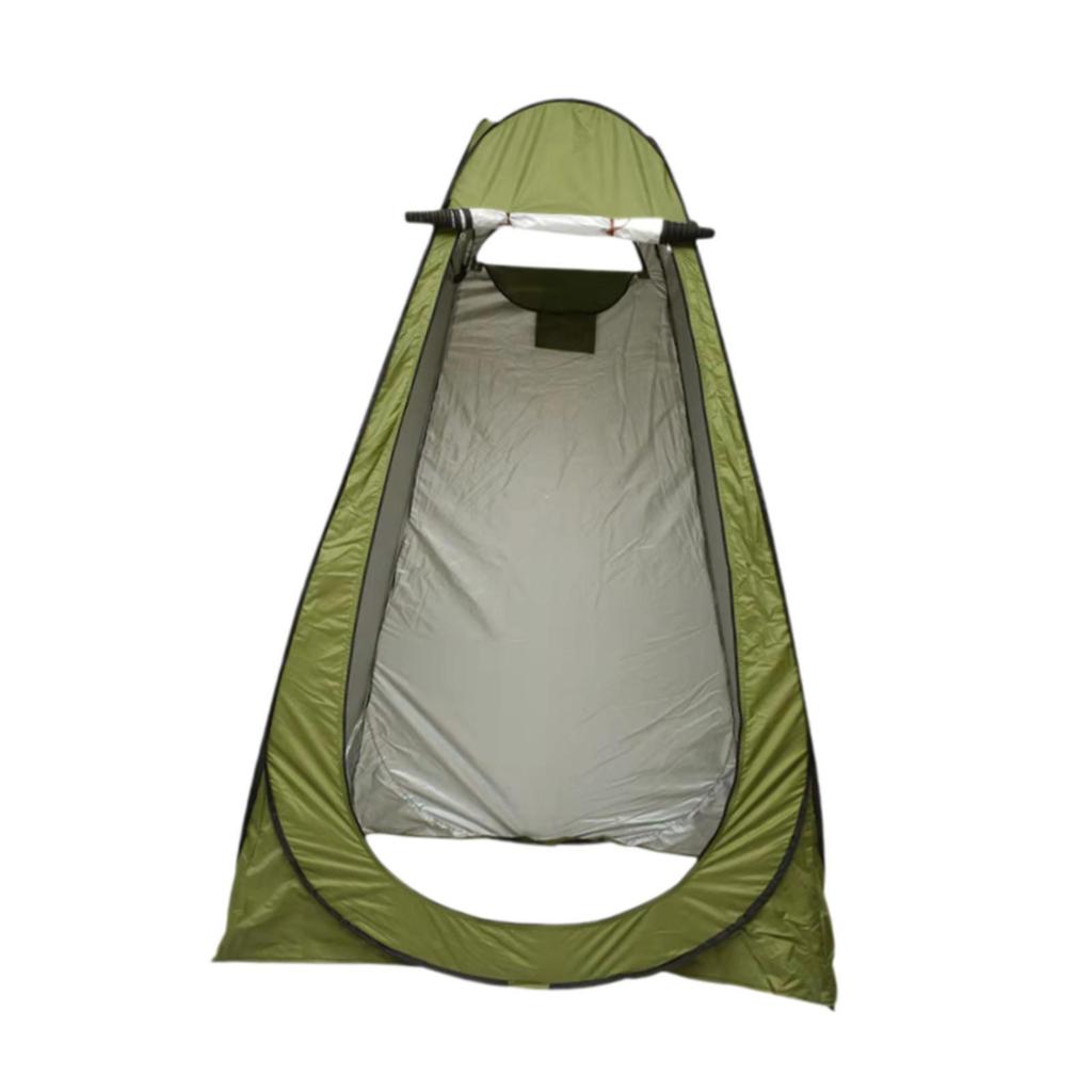 Privacy Shower Tent Outdoor for Biking Traveling Camping Green