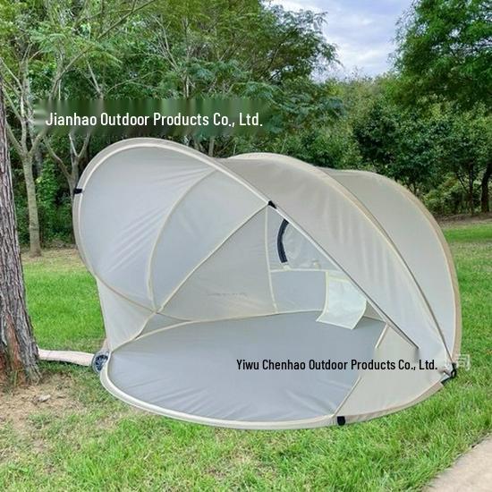 Portable Kids Quick Open Play Tent - Beach Sun Protection Shade, Indoor/Outdoor