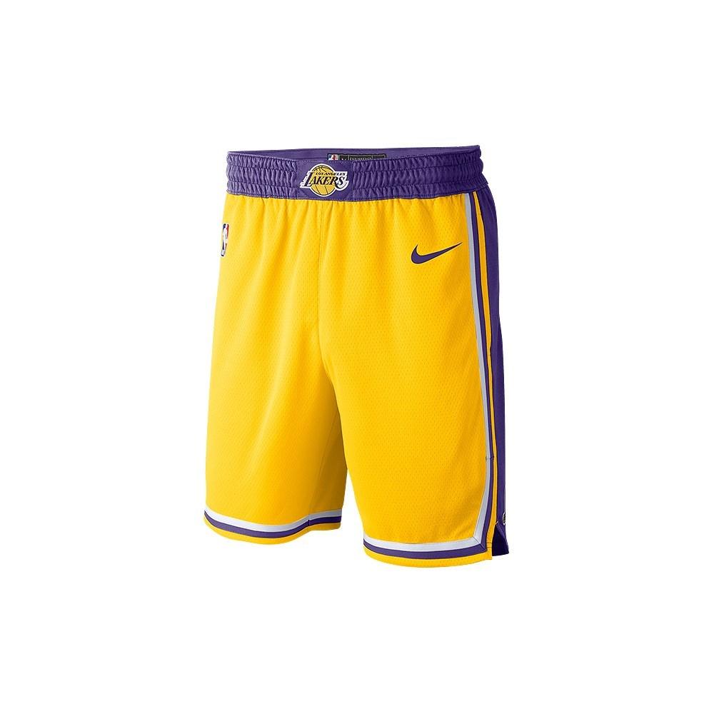Nike Los Angeles Lakers Icon Edition Shorts 100% polyester Yellow