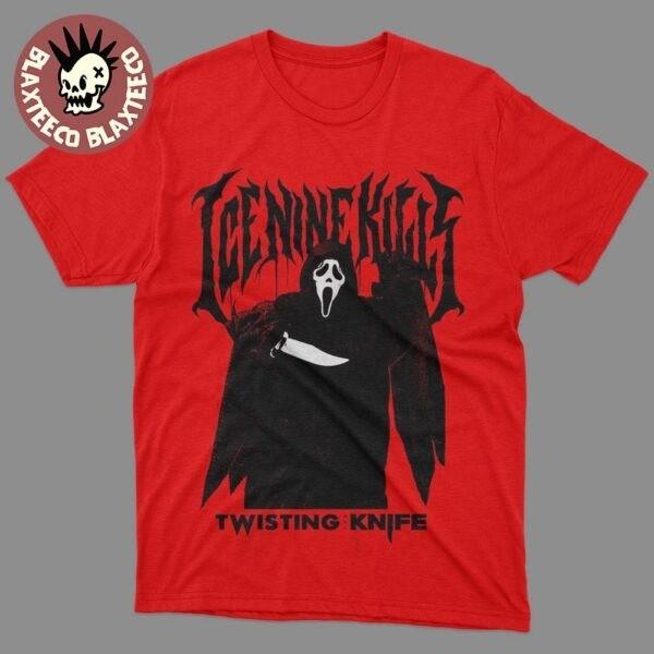 

Ice Nine Kills x S7 Twisting The Knife Portrait Hot Topic TShirt Unisex T-Shirt L