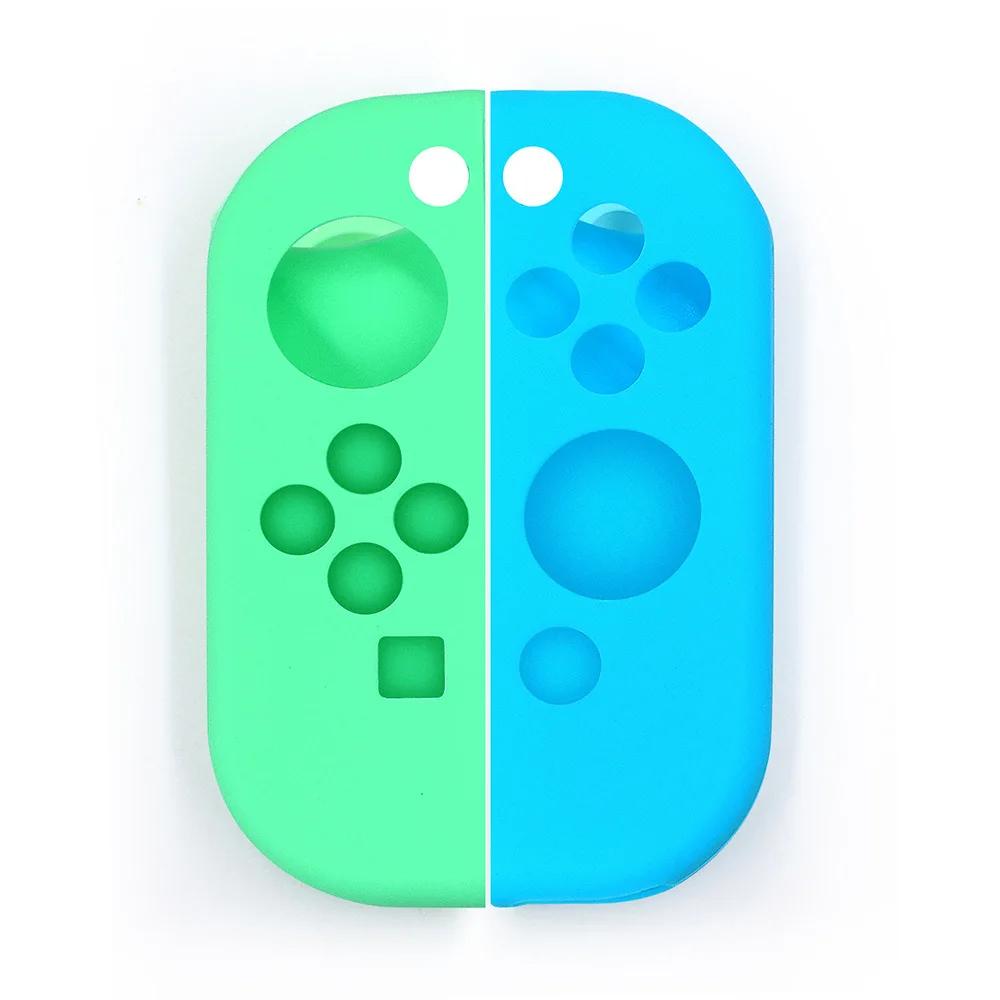 Für Switch Controller Hülle Für NS Joycon Hülle Skin Ersatz Griff Silikon Hülle Mit Daumen Griff Für Nintendo Switch