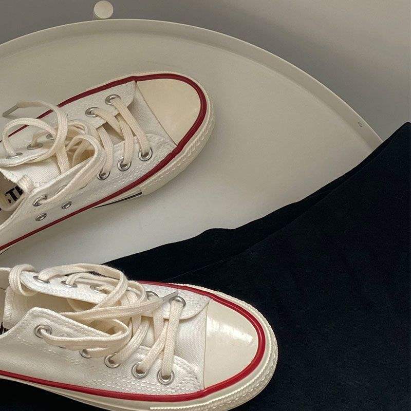 

Нишевая обувь детские зимние бархатные парусиновые туфли 2025 осень и зима новые студенческие корейская версия теплые и утолщенные две хлопковые туфли 44