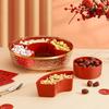 Chinese New Year Fruit Plate Living Room Coffee Table Household Light Luxury High-End Candy Snacks Melon Seeds Dried Fruit Storage Box