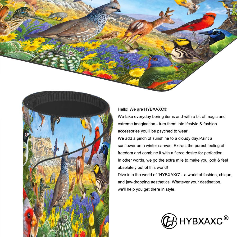 Animal Bird Parrot Game Carpet Mouse Pad Anti Slip Mousepad Gaming Mice Mat for PC Laptop Desktop Computer 400x900