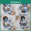 Avatar Silikonpuppe 19 Zoll Teddybär Kostüm Geschenk für Kinder Spiel Deko