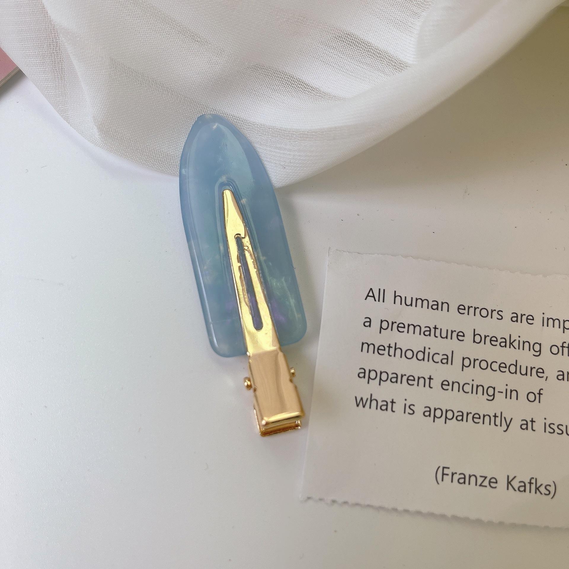 

2/3/4/6 шт. ацетатные заколки для волос в Корейском стиле, золотисто-белые блестящие заколки для волос, головные уборы для девочек и женщин, аксессуары для волос 2pcs