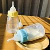 Pet Feeding Bottle Nipple Brush Set Feeding Tools Nursing Kit 4 Oz Milk Water Dispenser for Cats Kittens Small Dogs