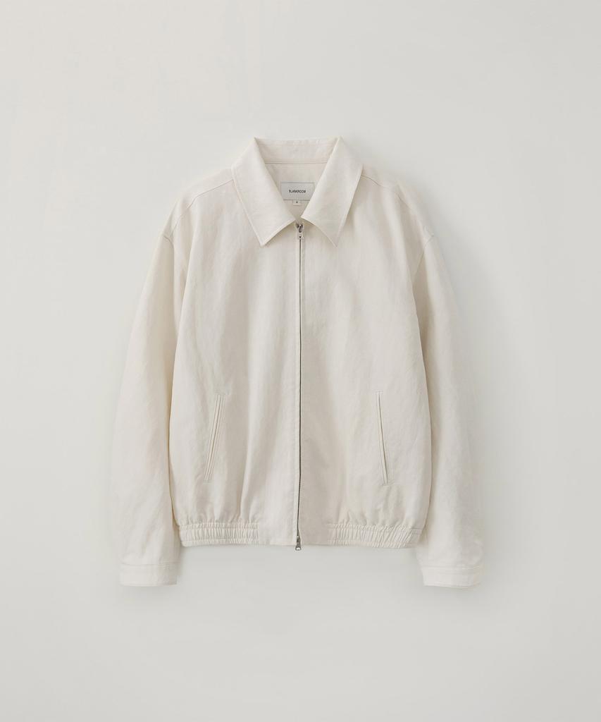 Blankroom Neat Blouson_Ecru