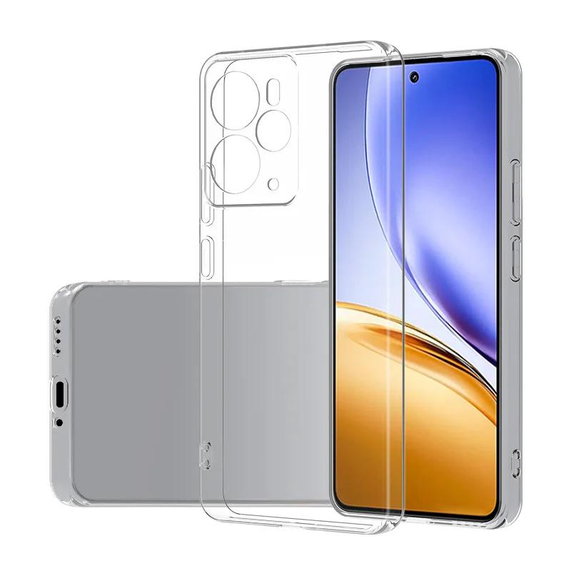 Luxury Business Leather Soft Frame Magnetic Cover For Realme 14 Realme14 5G Phone Cases Capa