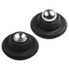 Door Stop Short Magnetic Door Stopper Anti Collision Windproof Doorstop Black Grey Household Bedroom Free-punch Door Suction