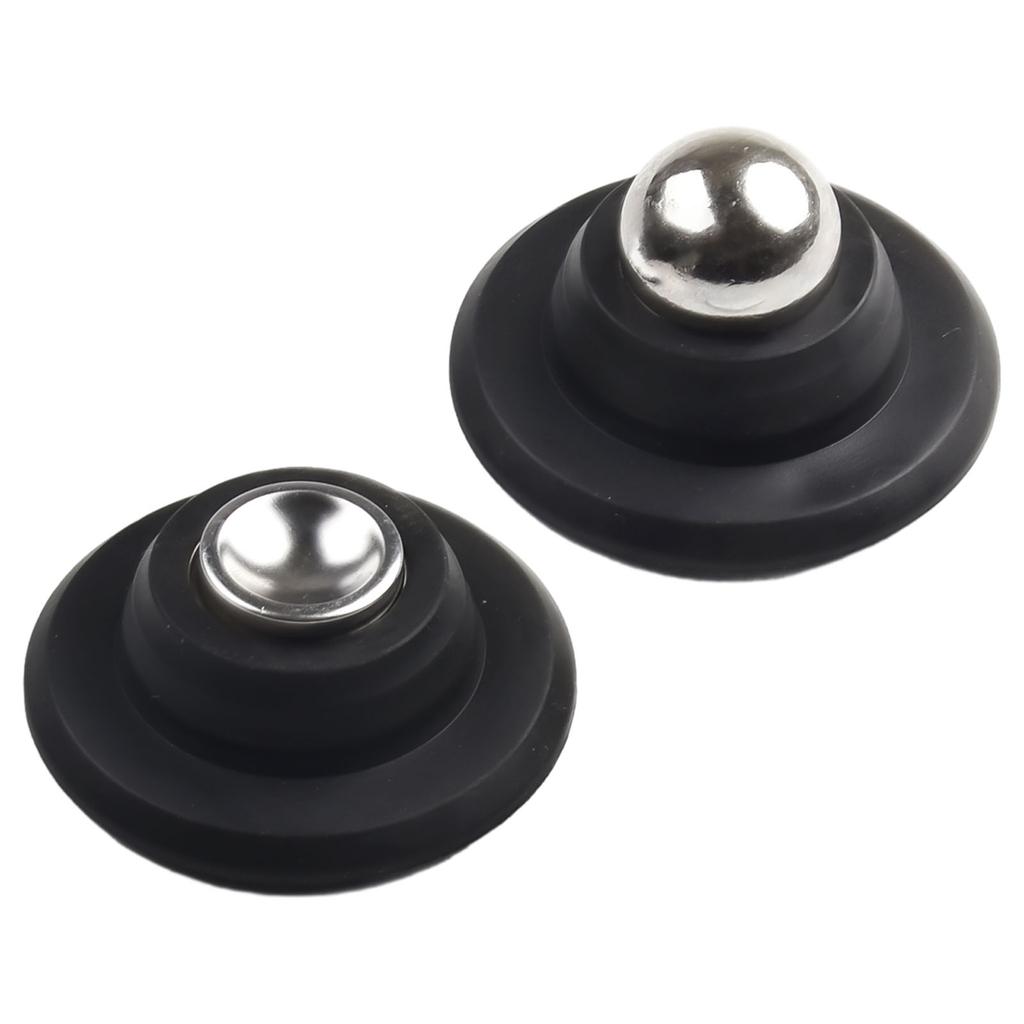 Door Stop Short Magnetic Door Stopper Anti Collision Windproof Doorstop Black Grey Household Bedroom Free-punch Door Suction
