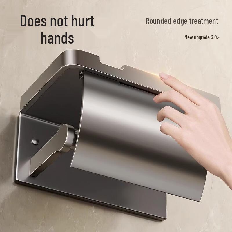 Yipan Adhesive Waterproof Bathroom Tissue Holder