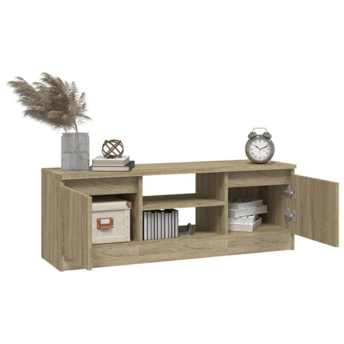 VidaXL TV Stand with Door Sonoma Oak 102x30x36 Cm 823353