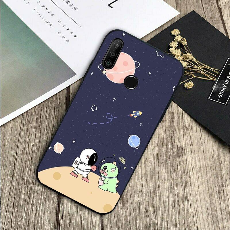 

Cute galaxy Astronaut For Huawei Nova 12s 12i 11i 7i 8i Y73 Y70 Y90 Y60 Y72 Y61 Y91 9 10 SE P30 Pro P40 Lite Case Huawei Nova 10