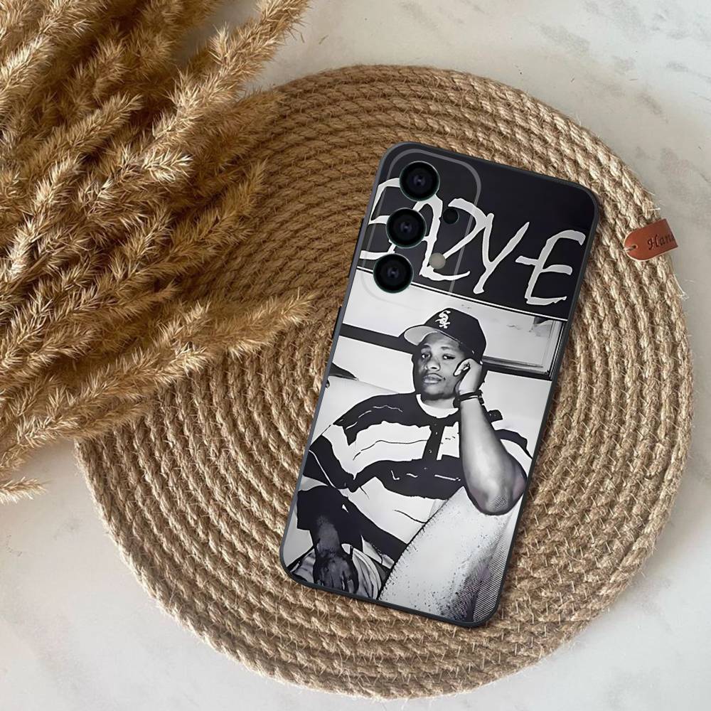 Rapper E-Eazy E Phone Case For Samsung S25,S24,S21,S22,S23,S30,Ultra,S20,Plus,Fe,Lite,Note,10,9,5G Black Cover