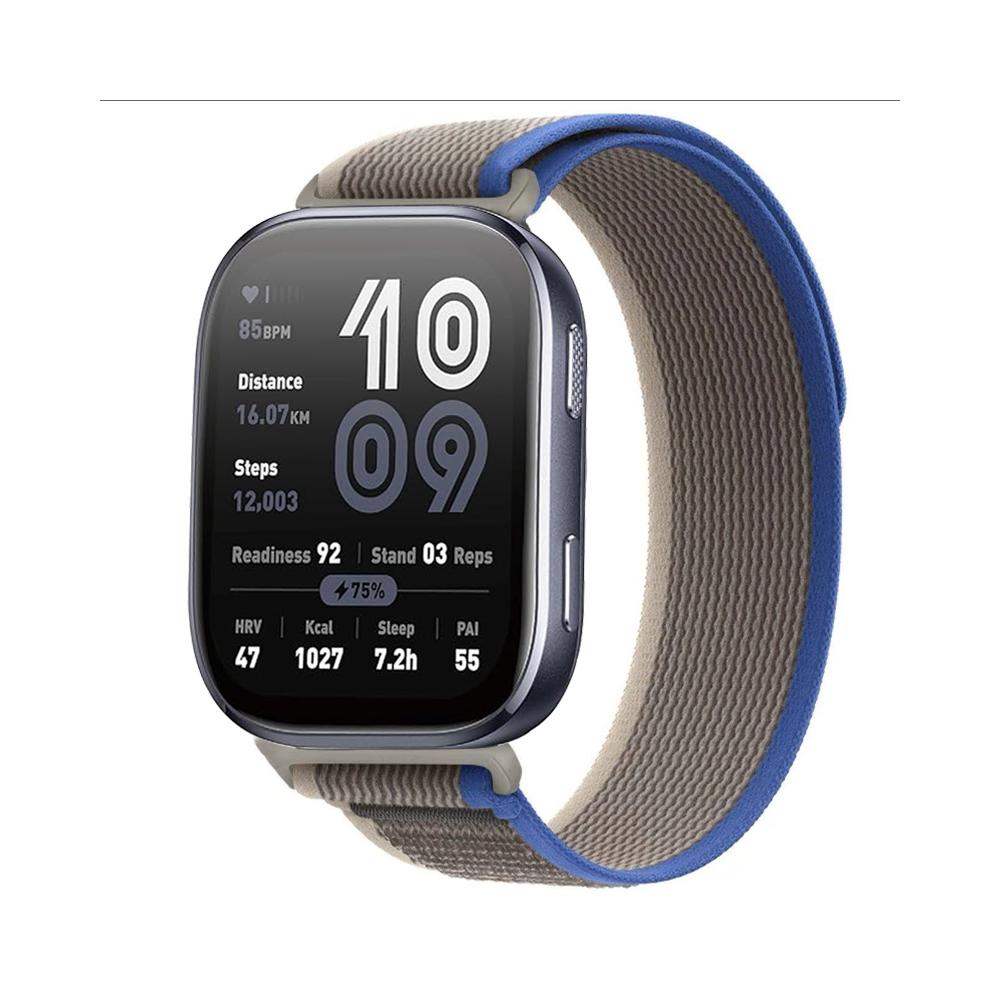Trail Loop Strap for Amazfit bip 6 5/Active 3 2/T-Rex 3 Pro/Balance 2/helio Sport Bracelet Correa Nylon belt amazfit GTS/GTR 3 4