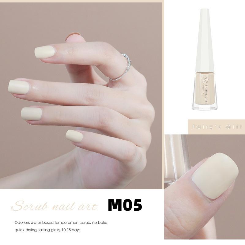 New Water-based Matte Nail Polish Matte Matte Non-tearable No-bake Quick-drying Long-lasting Nail Polish