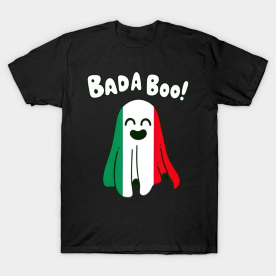 

Bada Boo Italian Ghost T-shirt For Men Women 100% Cotton T Shirts Short Sleeve Tops 0323-4 - Men s Summer Cotton Graphic Tee S разноцветный