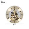 Replacement Clock Insert Plastic Power Source Skeleton Clock Insert Thick 24mm 86mm DIY Parts Diameter 86mm High Quality