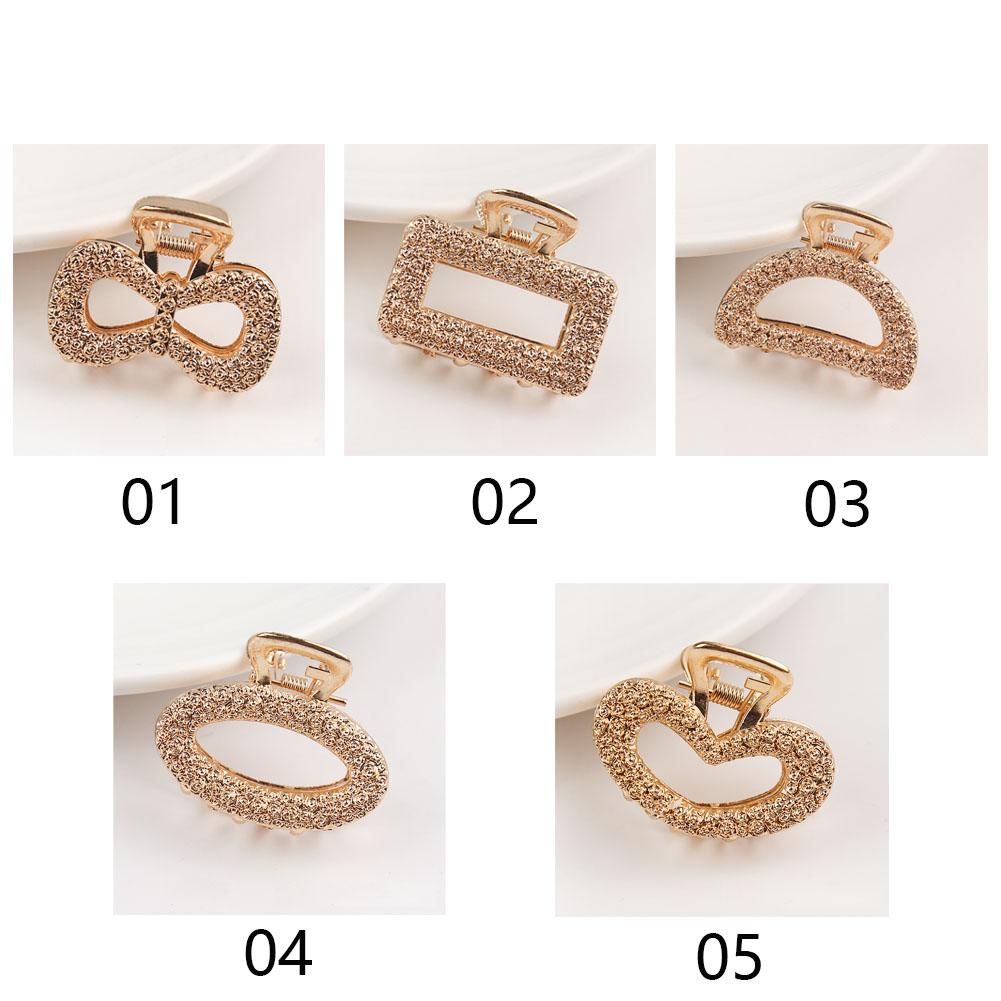 Frauen Einfache Legierung Vielseitige Haarnadel Goldlegierung Haarspangen Mädchen Süßes Stirnband Haarspangen Haarschmuck