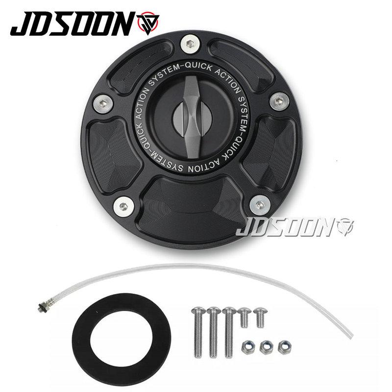 For YAMAHA YZF-R3 YZF-R6/S YZF-R7 YZF-R1 YZF R1M FZ 1 FZ6 FZ8 Quick Release Keyless CNC Fuel Tank Cap Airbox Cover Motorcycle