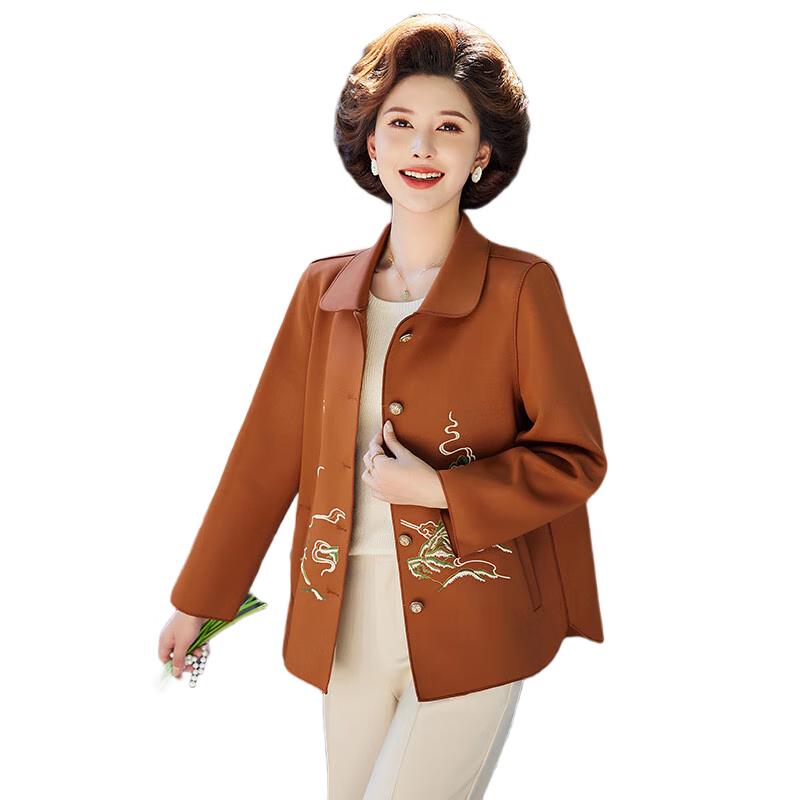 

Юй Чжаолинь Женский пиджак в китайском стиле средней длины Y243U2017 3XL