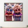 Funny Old Couple 5D DIY Diamond Painting Portrait New 2024 Full Diamond Embroidery Sassy Happy Grandma Handmade Mosaic Home Art