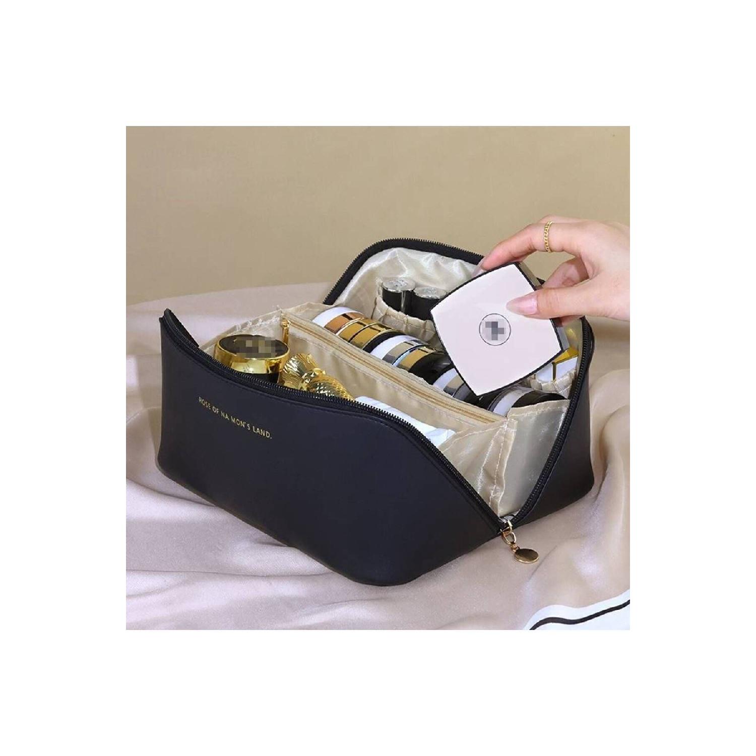 

Women Makeup Bag Large Capacity Portable Makeup Bag Travel Makeup Bag