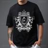 Camisetas Emperor Luciferian Metal Band Unisex T Shirt Vintage Oversized Cheap Material Polyester Short Sleeved Printed Shirt