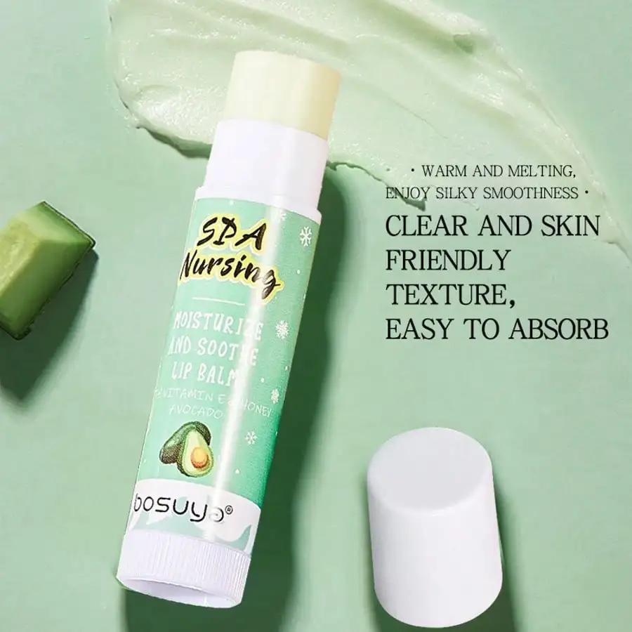 6pcs Fruit Flavored Lip Balm Holiday Gift Box Deep Moisturize Lips Say Goodbye To Dryness Suitable For All Skin Types