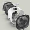 Portable Convenient Air Cooler Fan Air Conditioner Humidifier Space Easy Cool Purifies Air Cooling Fan for Home Office USB