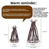 Creative Handmade Tree Branch Night Light Retro Style LED Ambient Desktop Decoration for Bar Counter Home Ornament Lighting