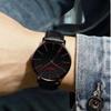 Geneva Watch Accessories Set Men'S Watch Accessories Ring Business Pu Belt Quartz Watch