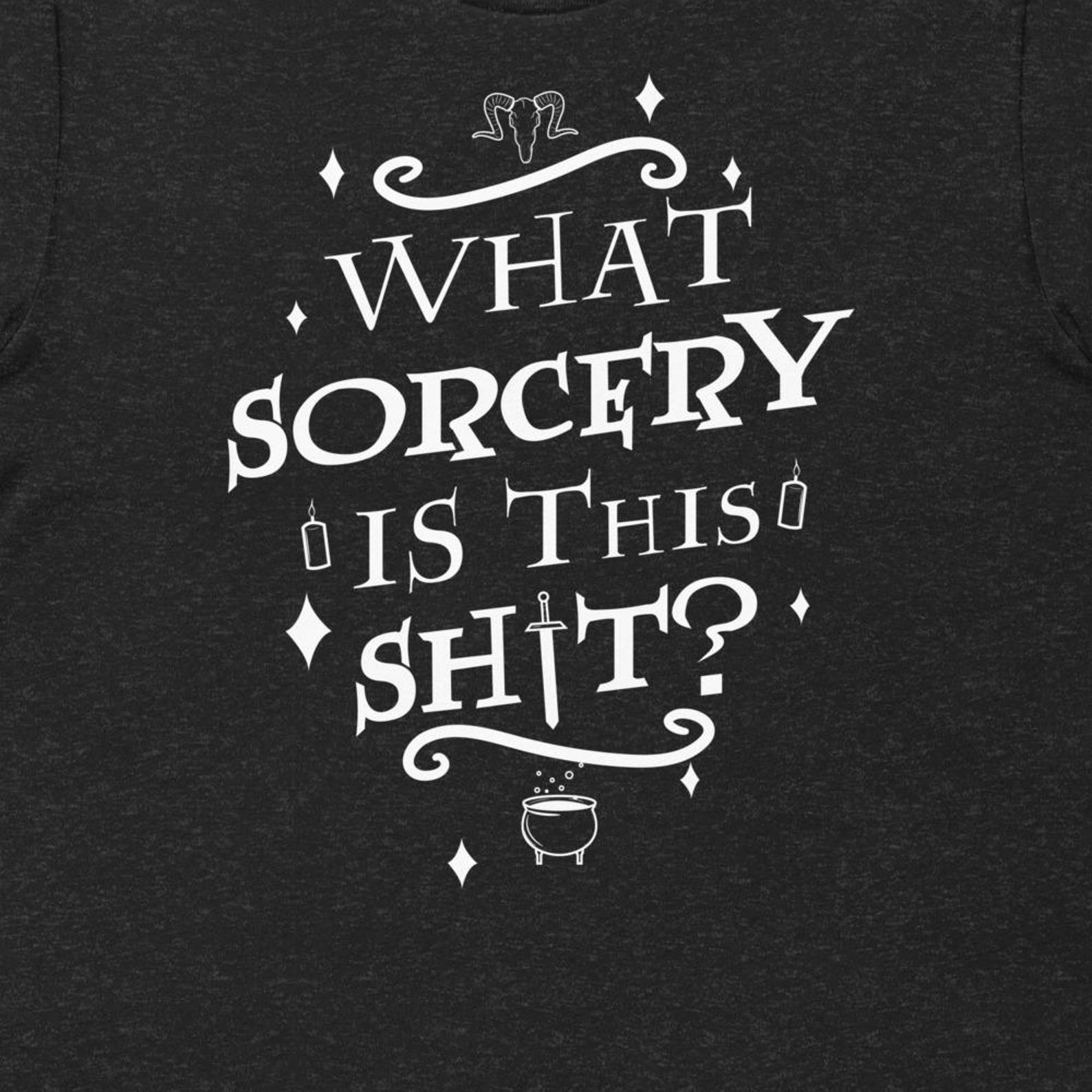 Sorcery, Magic, Unisex t-shirt S