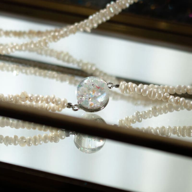 Luvinball Pure Snowball Perlenarmband