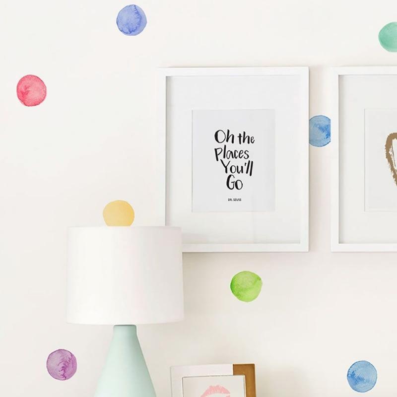 29 Pcs/Set PVC Baby Wall Decals Colored Dots Creative Stickers for Children Vinyl Nursery Room Decoration