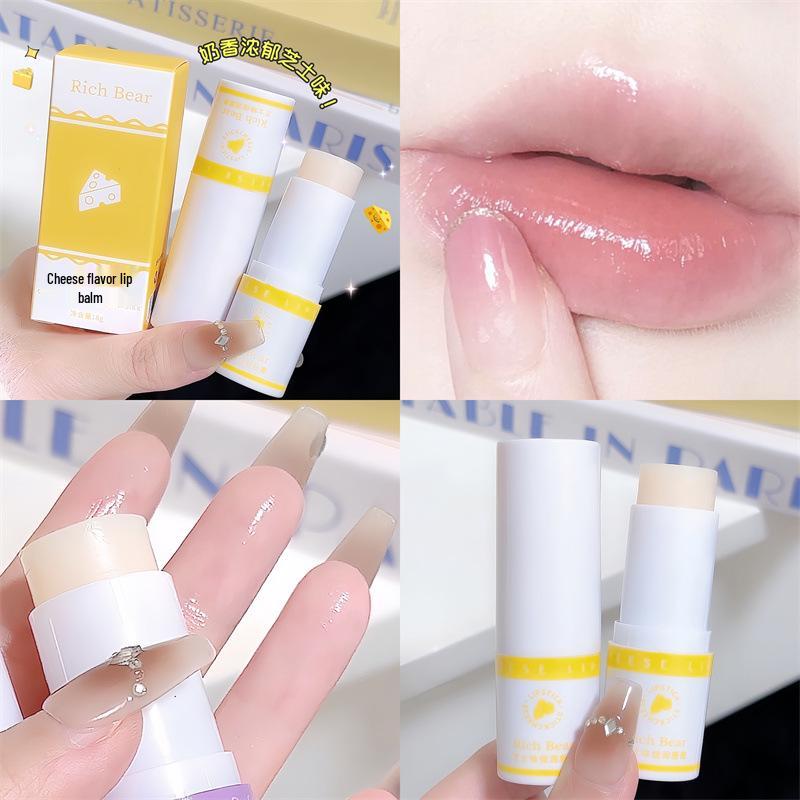 RICH BEAR Moisturizing Lip Balm: Hydrates, Fades Lines, Exfoliates