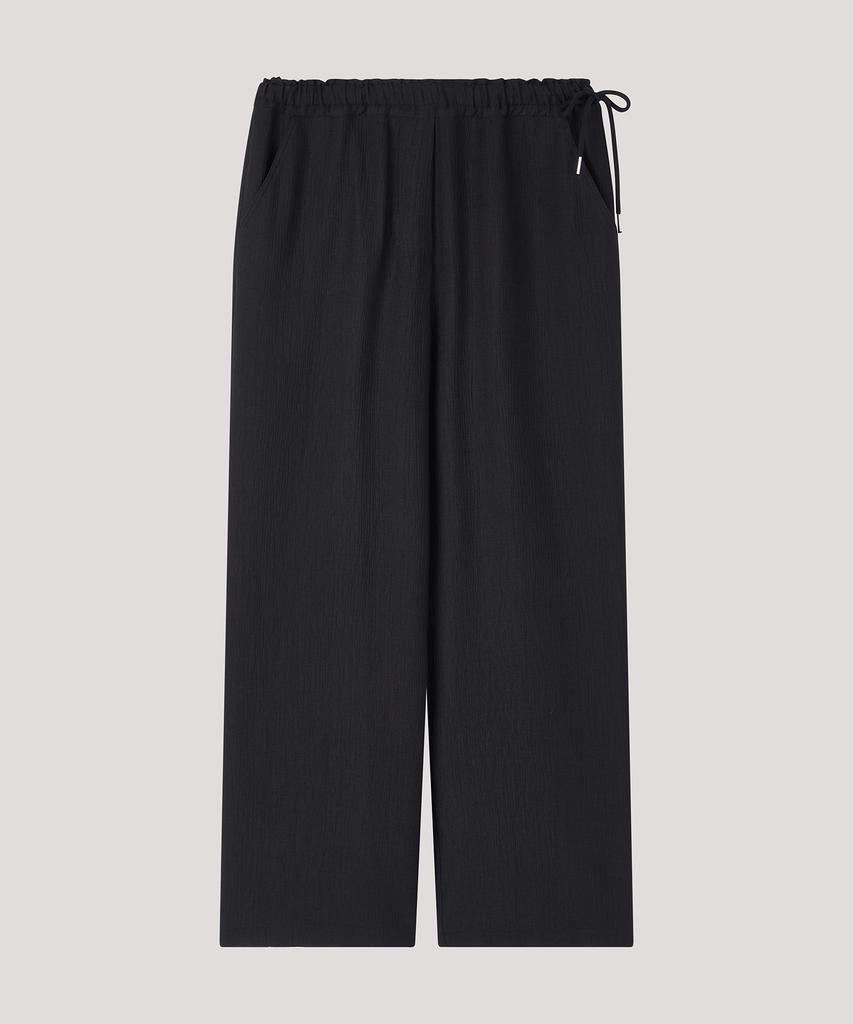 Deolil String Banding Pants_Black