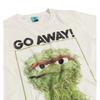 Sesame Street Unisex Adult Go Away Oscar The Grouch T-Shirt
