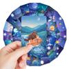 36 Mori Moonlight Animal Card Set Girlfriend Message Card Wall Decoration Hand Account Material Postcard