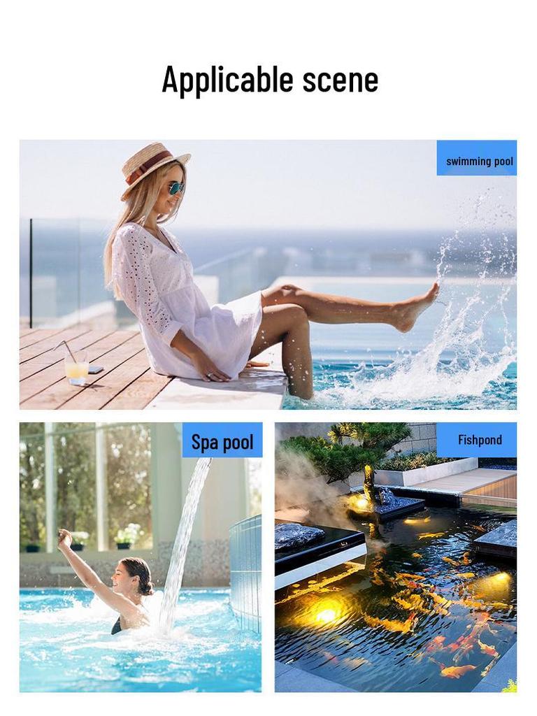 Daiwei Pool Circulation Filter Pump with Hair Collector for Bathtubs & Landscaping