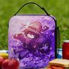 Game Azure Two Time Lunch Bag  Fun Lunch Box School Portable Thermal Lunch Bags For Girls Waterproof Print Cooler Bag