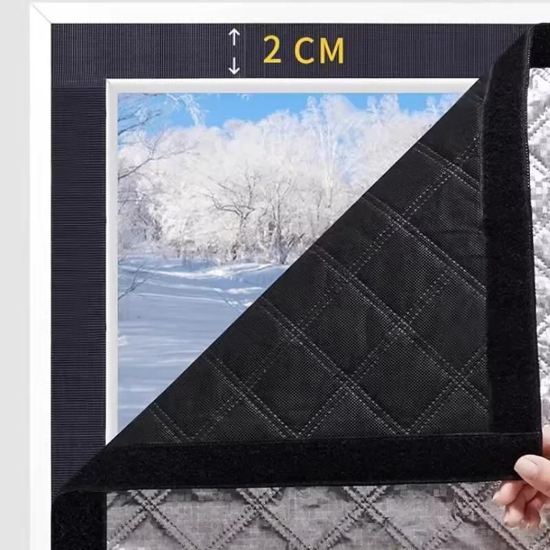 Warm Curtains, Cold and Heat Insulation, Window Screens, Sun Shading, Sound Insulation, Double Thickened Warm Curtains