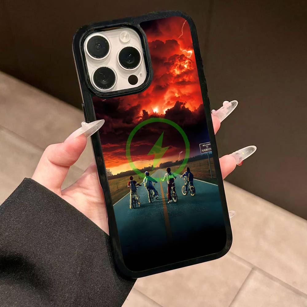 Hot S-Stranger T-Things Magnetic For Magsafe Phone Case For IPhone 17 Air 16 Pro Max 15 14 13 12 11 Protective Cover