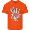 A Skeleton Playing the Bagpipes Unisexs Light Cotton TShirt