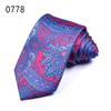 Cashew Flower Tie Imitation Silk Men'S Tie Polyester Silk Printed Tie