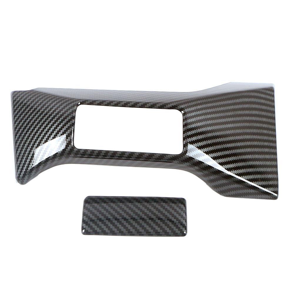 For GWM Tank 300 2024 2024 LHD Driver Side Dashboard Water Cup Holder Frame Cover Trim Interior Accessories Carbon Black Decor