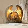 1Pc 2026 New 2D Flat Acrylic Nativity Ornament - Jesus Birth Scene Xmas Table Centerpiece, Home Office Party Decoration